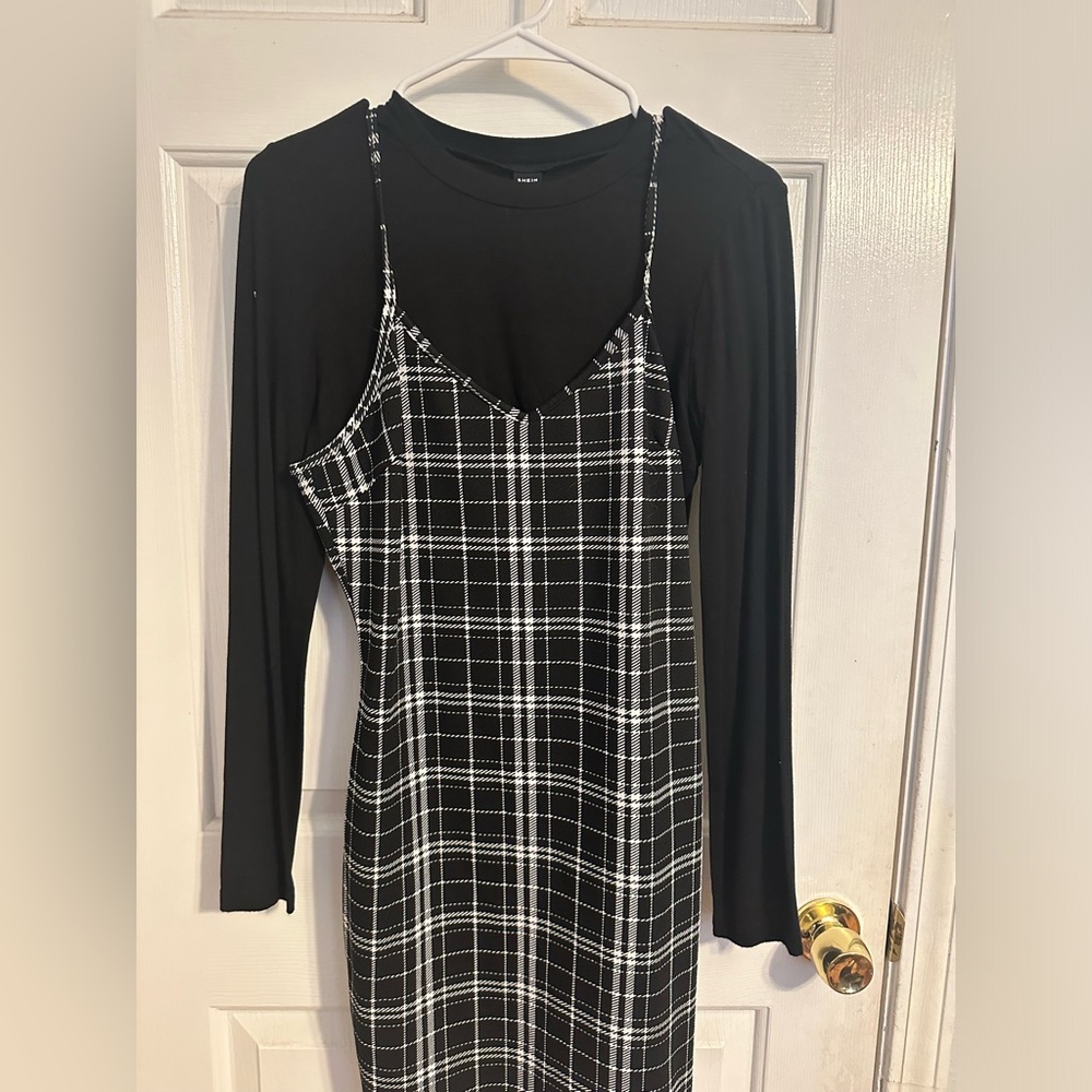 Dress with a undershirt